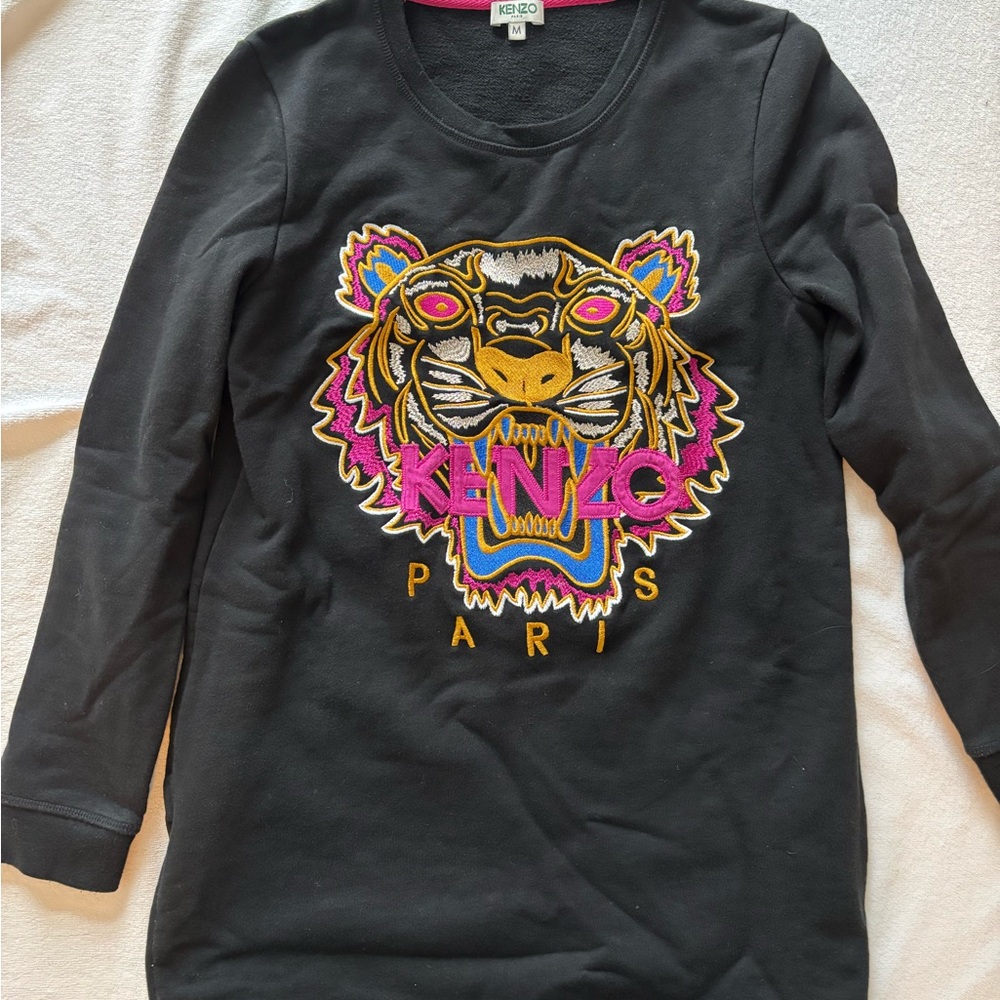 Kenzo Kids Black Tiger Sweatshirt